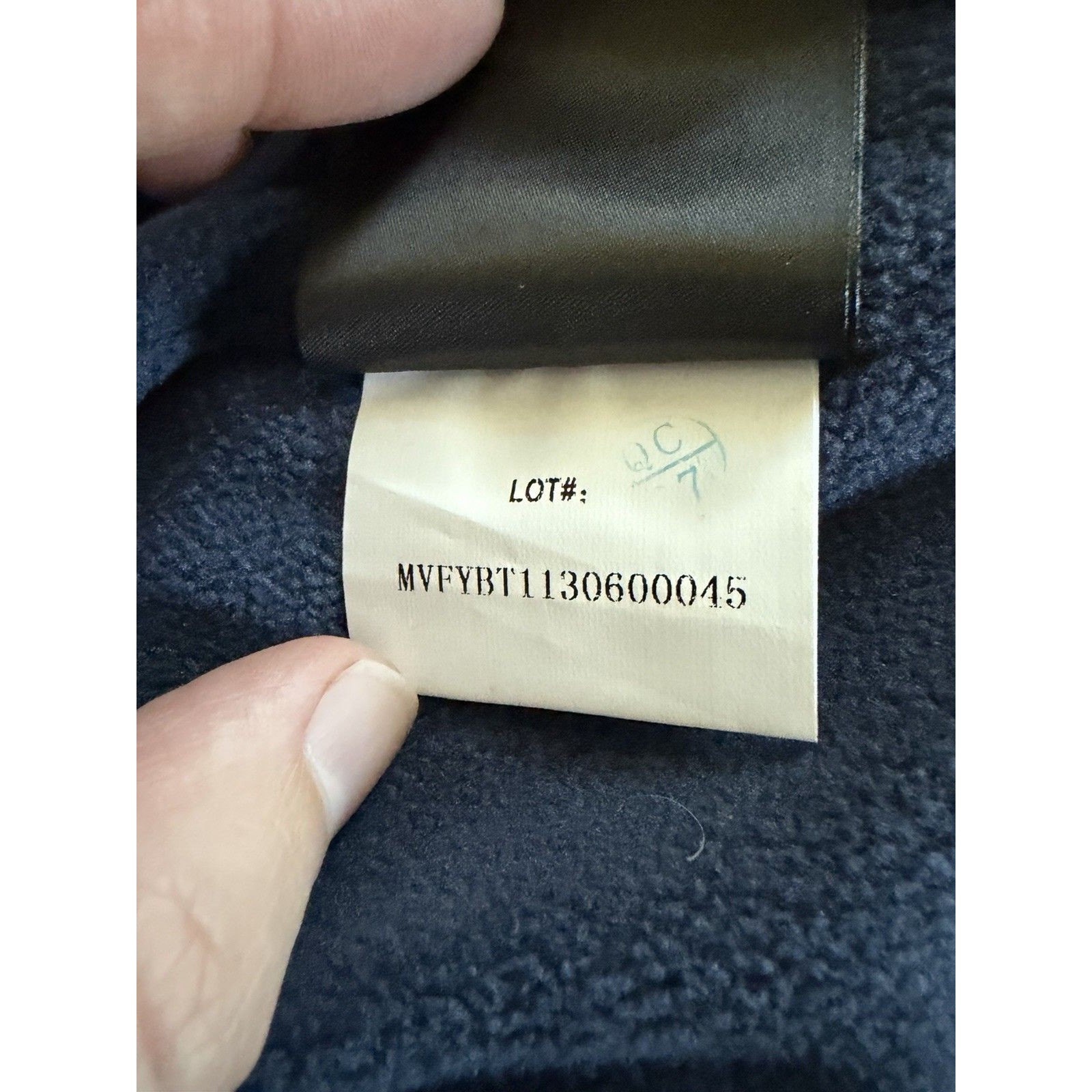 Ororo Heated Fleece Vest Mens M Blue Full Zip Stand Up Collar Nwt No Battery — image 7 of 8